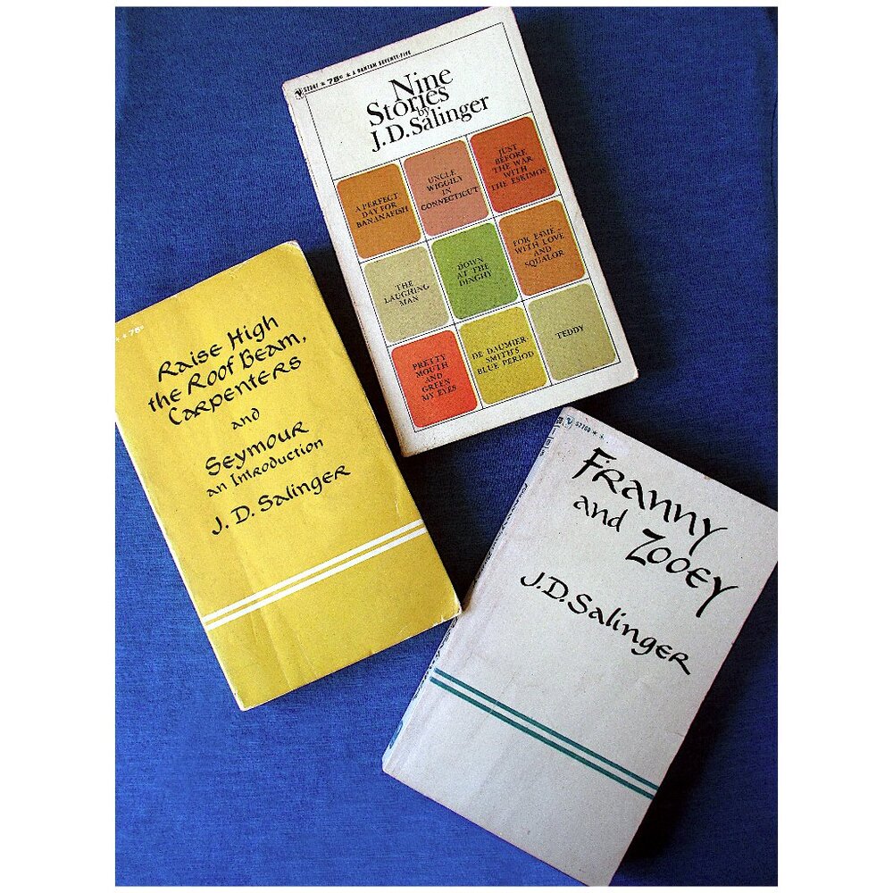 Lot of 3: J.D. Salinger - Vintage Paperback Books